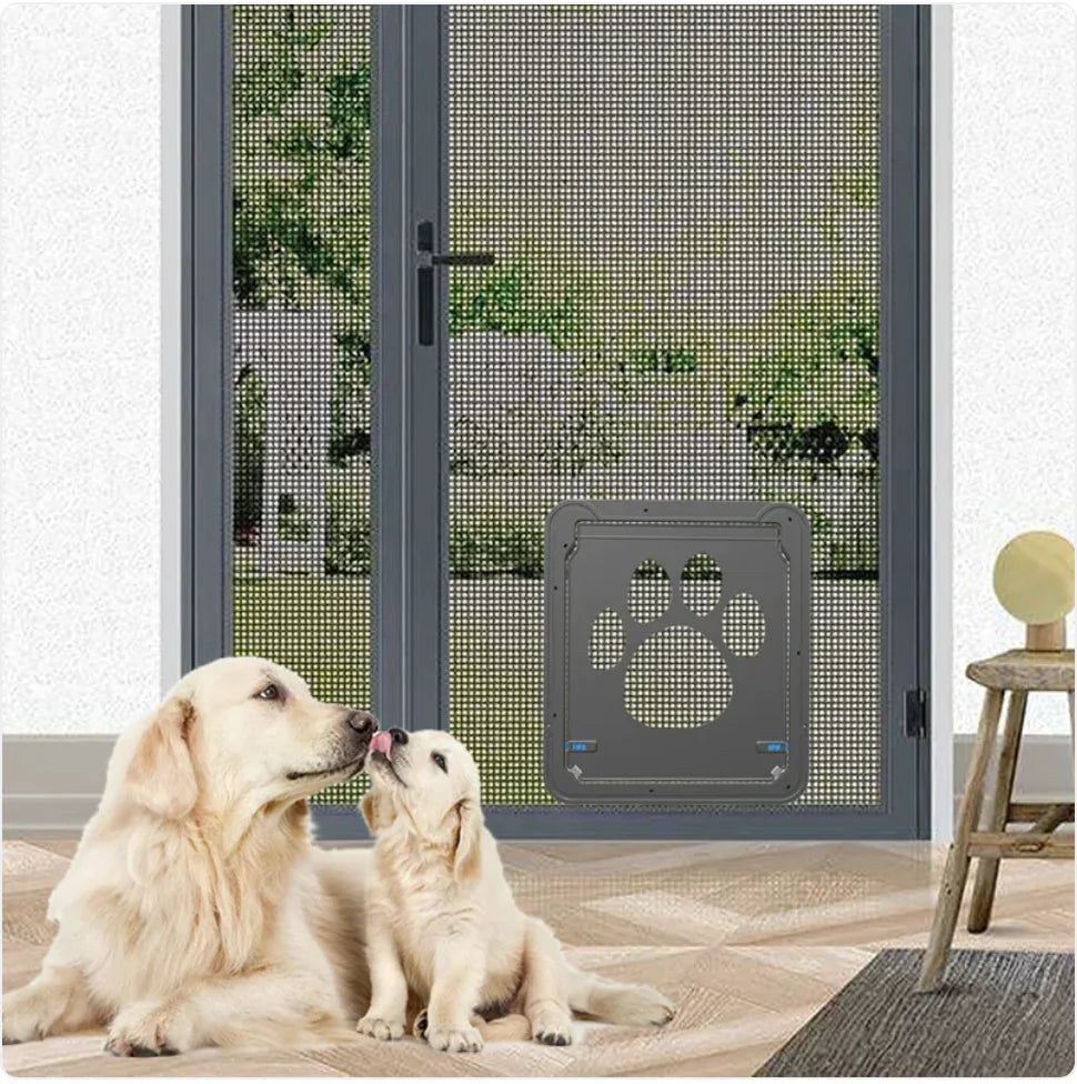 Paw Guard Durable Mesh Pet Door