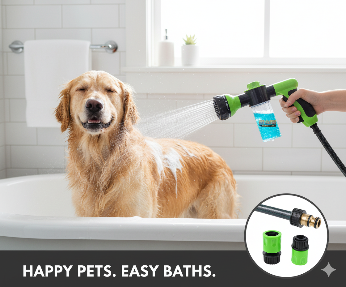 Multi-Purpose Pet Spray Groomer