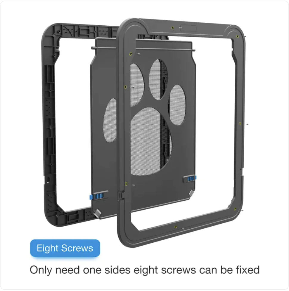 Paw Guard Durable Mesh Pet Door