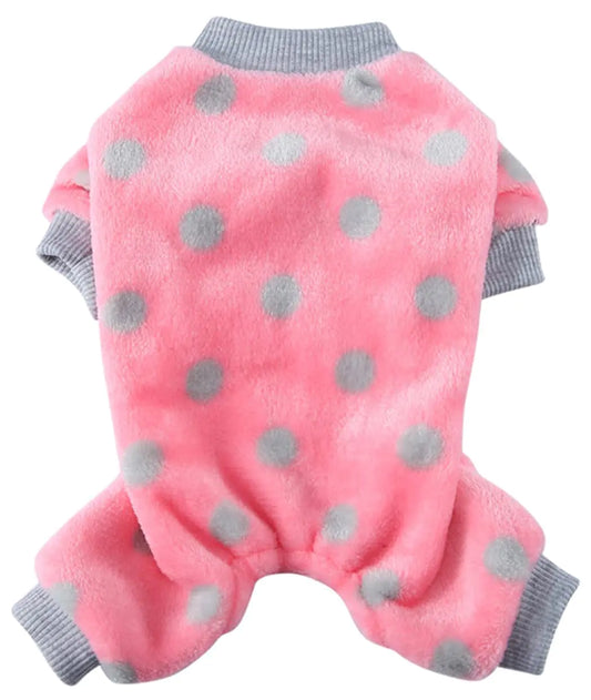 Cute Dot Pattern Pet Pajamas