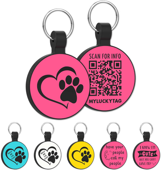 SilentQR Smart Pet ID Tag
